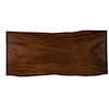 Century Details Live Edge 108" Guan.Slab Dining Acrylic Table