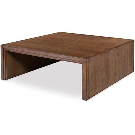 Custom Wythe Contemporary Cocktail Table - 116" to 132"