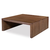 Wythe Contemporary Cocktail Table - 96" to 115"