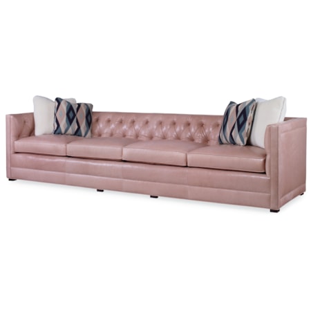 Large Tufted Sofa