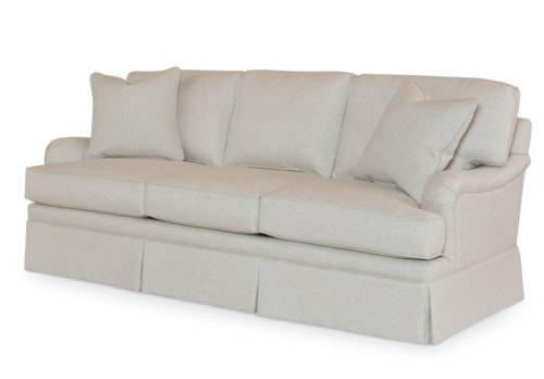 Contemporary Middleburg Queen Sleeper with Skirt