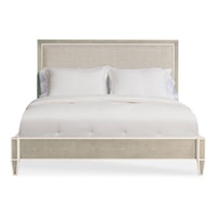 Monarch Transitional Upholstered King Bed