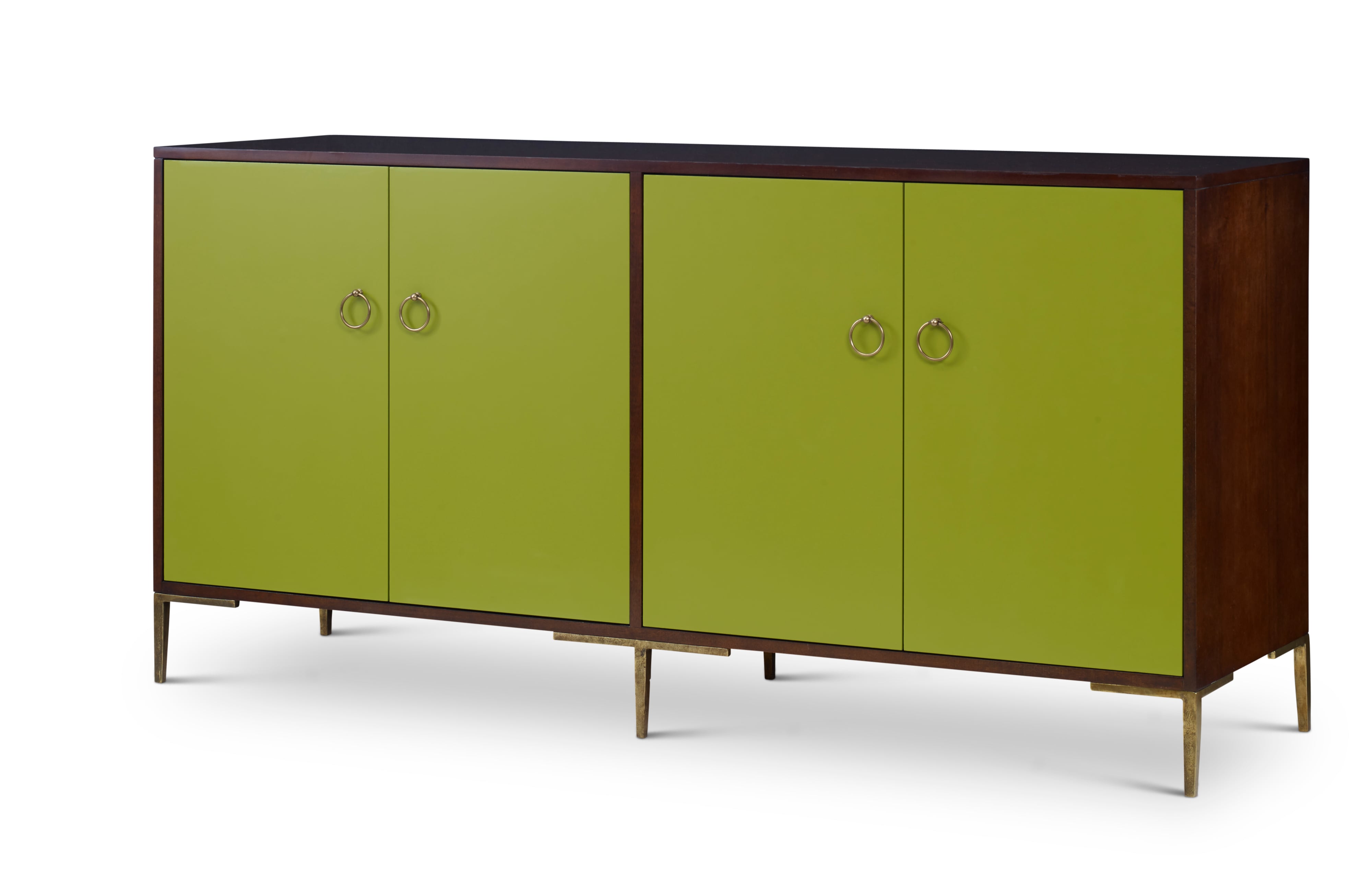 Details 4 Door Low Credenza