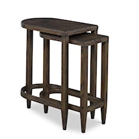 Monarch Traditional Nesting Side Table