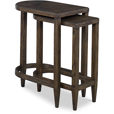 Monarch Traditional Nesting Side Table