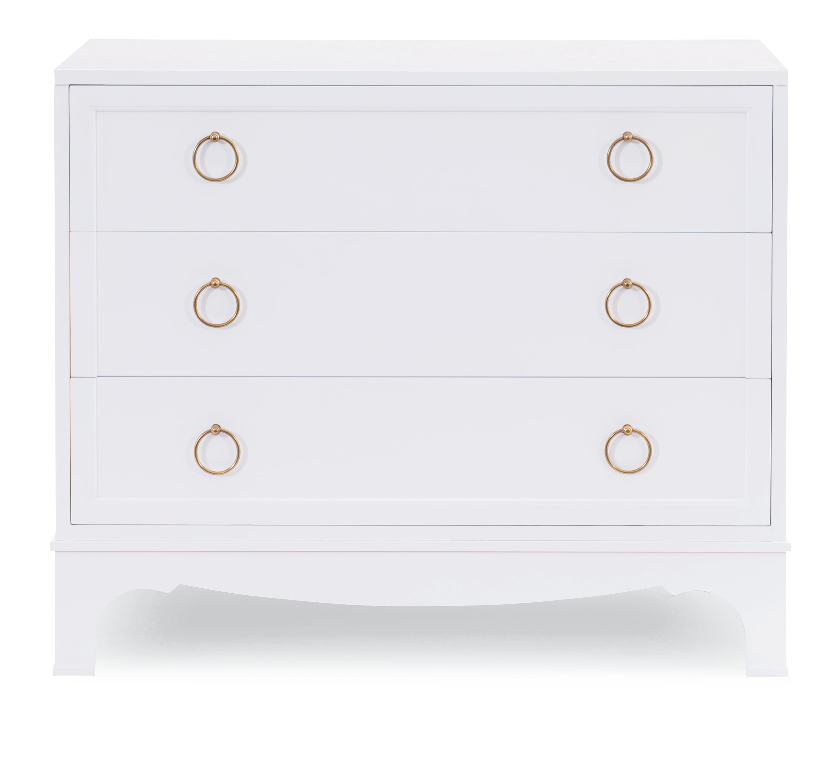 Century Details Case Details 3 Drawer Large Nightstand