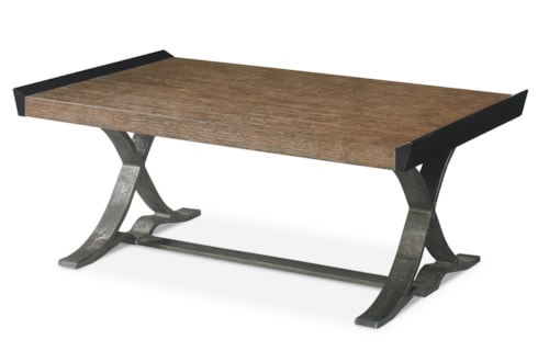 Galena Industrial Cocktail Table