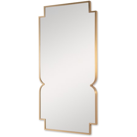 Contemporary Gold Vertical Mirror