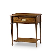 Monarch Transitional 1-Drawer Nightstand