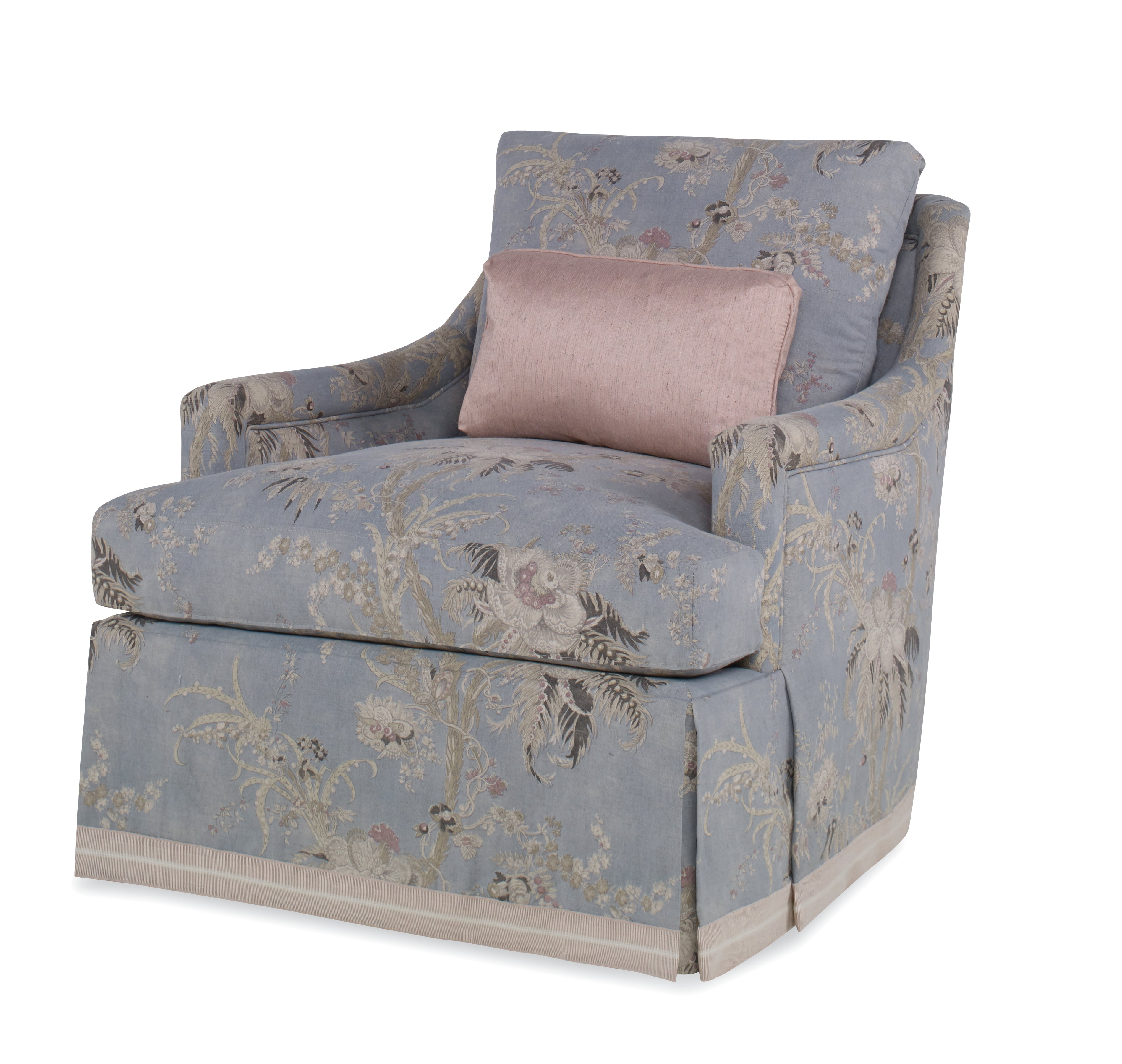 Century Carrier and Company Uph Swivel Chair