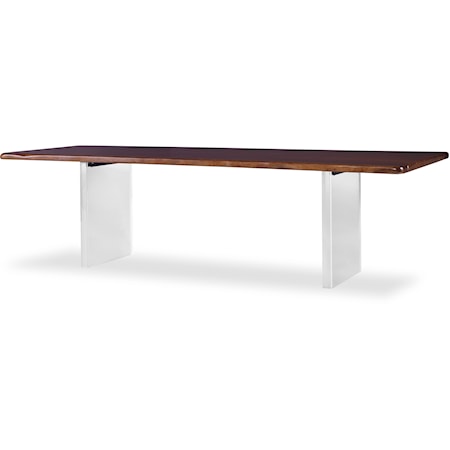 108" Guan.Slab Dining Acrylic Table