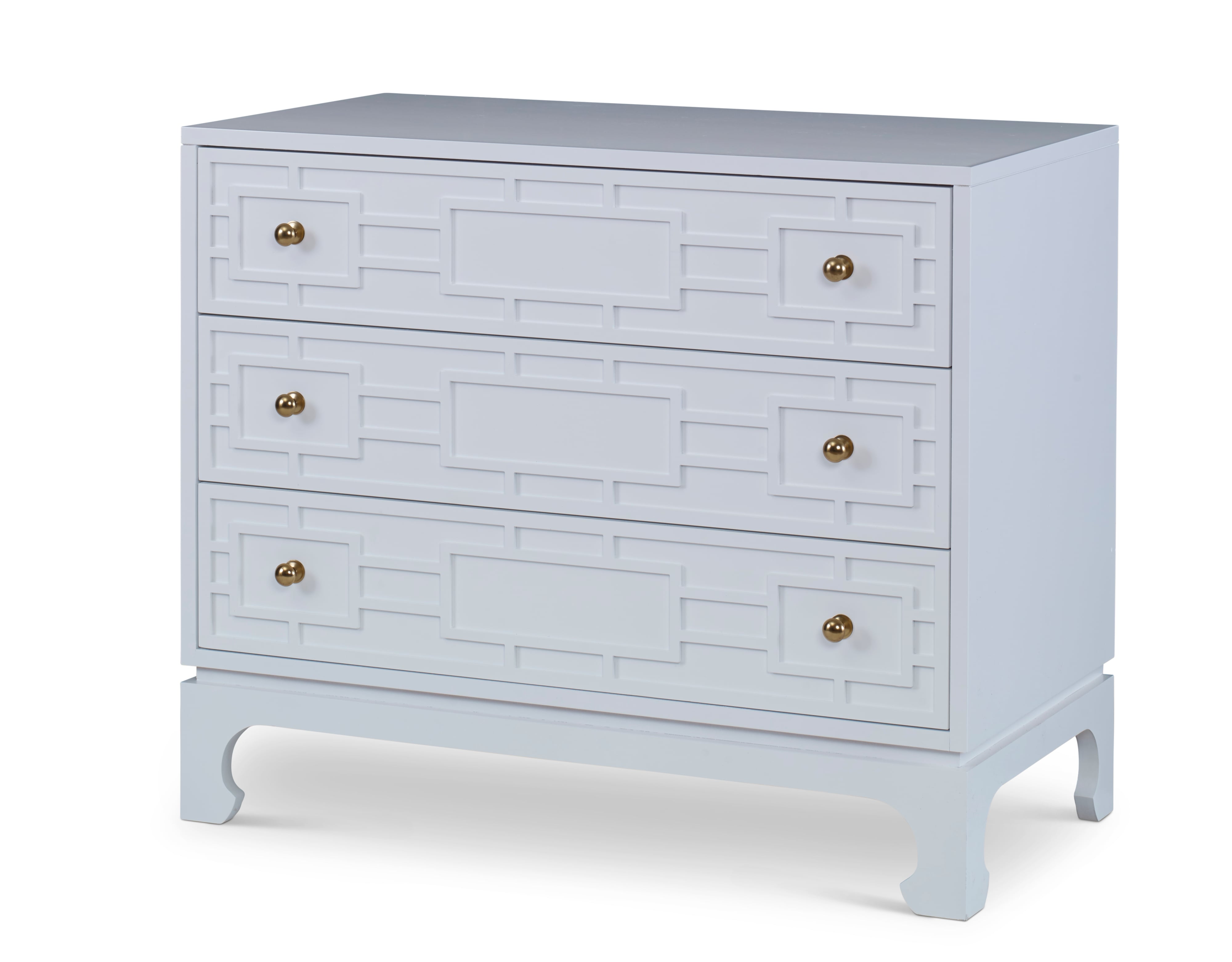 Century Details Case Details 3 Drawer Large Nightstand