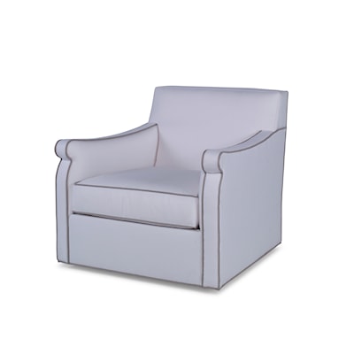Century Outdoor Upholstery Fiske Outdoor Swivel Chair