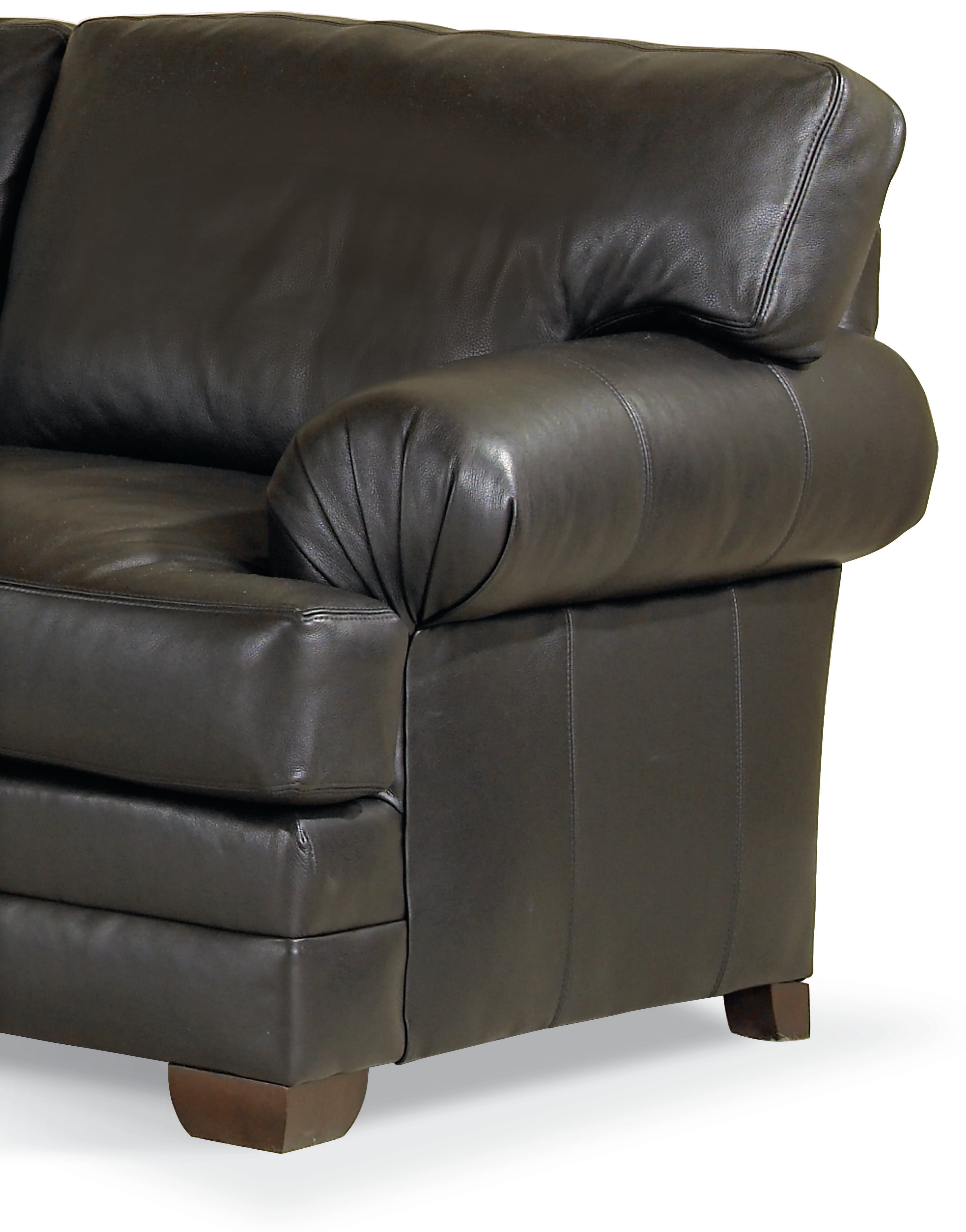 Century Leather Stone Leatherstone Queen Sleeper