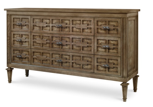 Burl Dresser (Timber Grey)