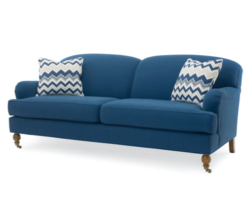 Mid-Century Modern Clifton Sofa with Casters