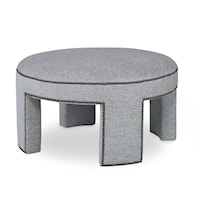 Durant Contemporary Small Round Ottoman