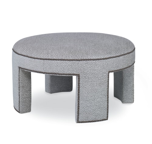 Durant Contemporary Small Round Ottoman