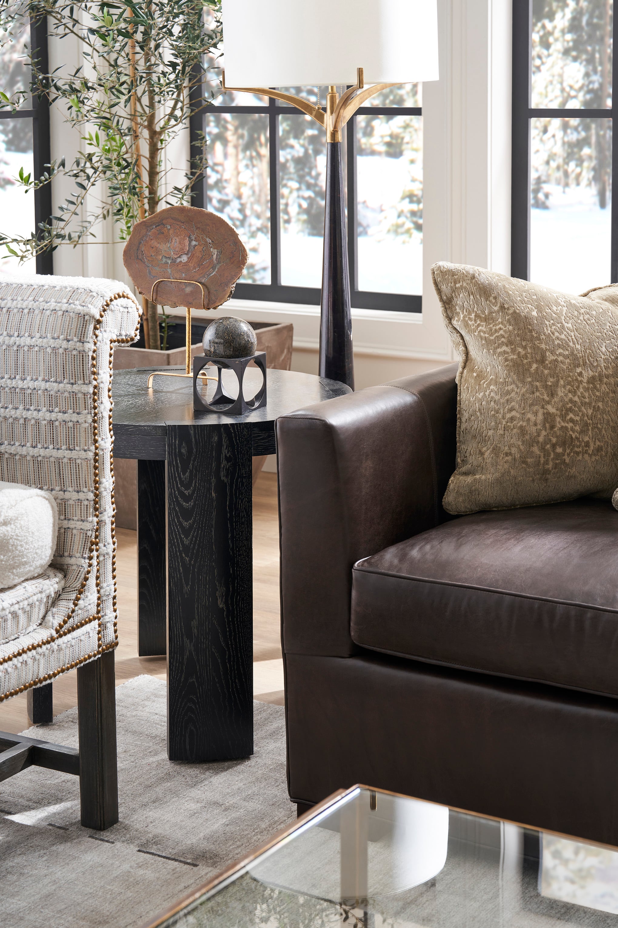 Century Corso Small Chairside Table