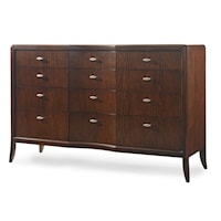 Transitional 12-Drawer Dufrene Dresser