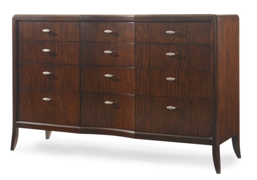 Transitional 12-Drawer Dufrene Dresser