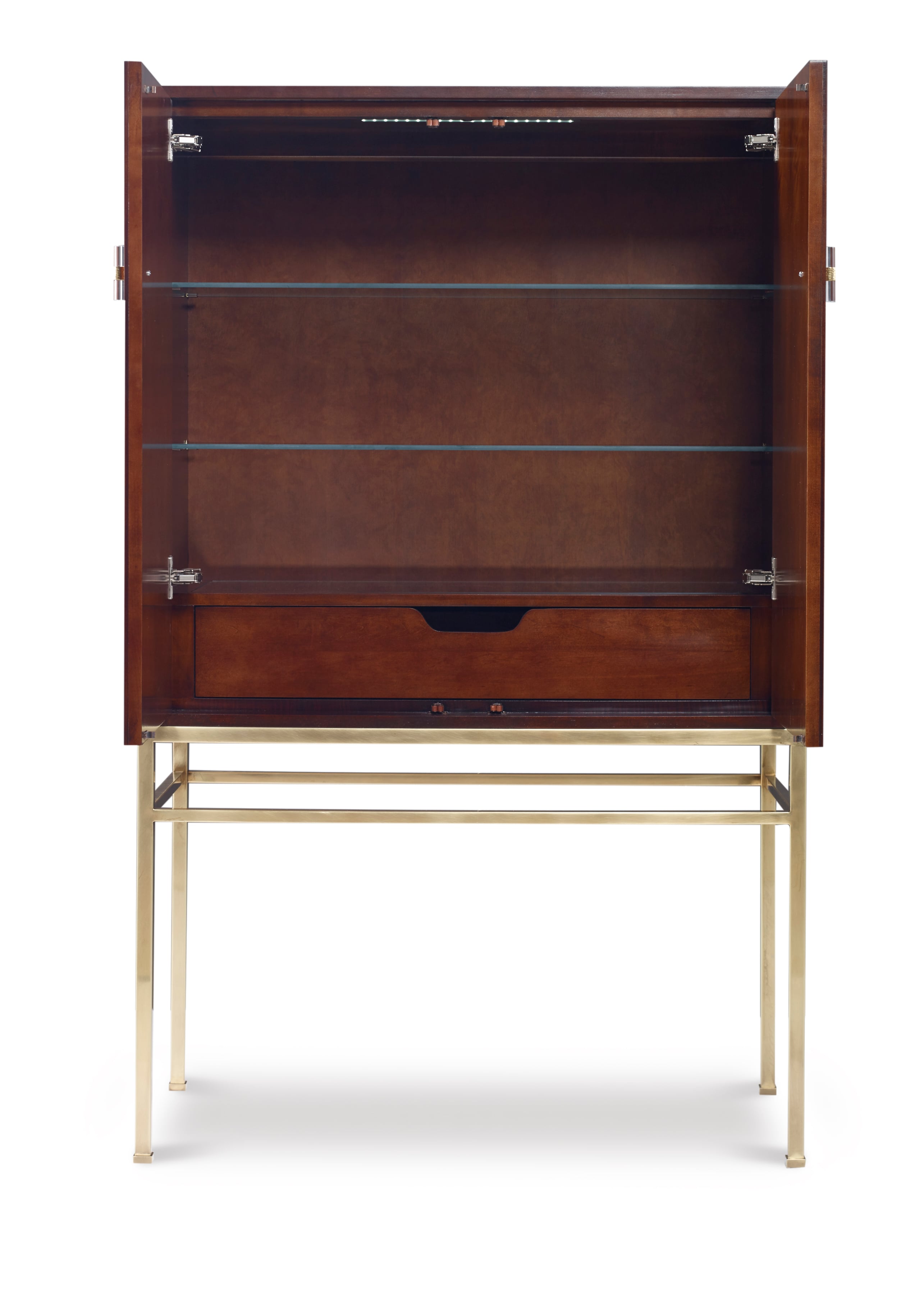 Details Bar Cabinet (Wood Back Panel)