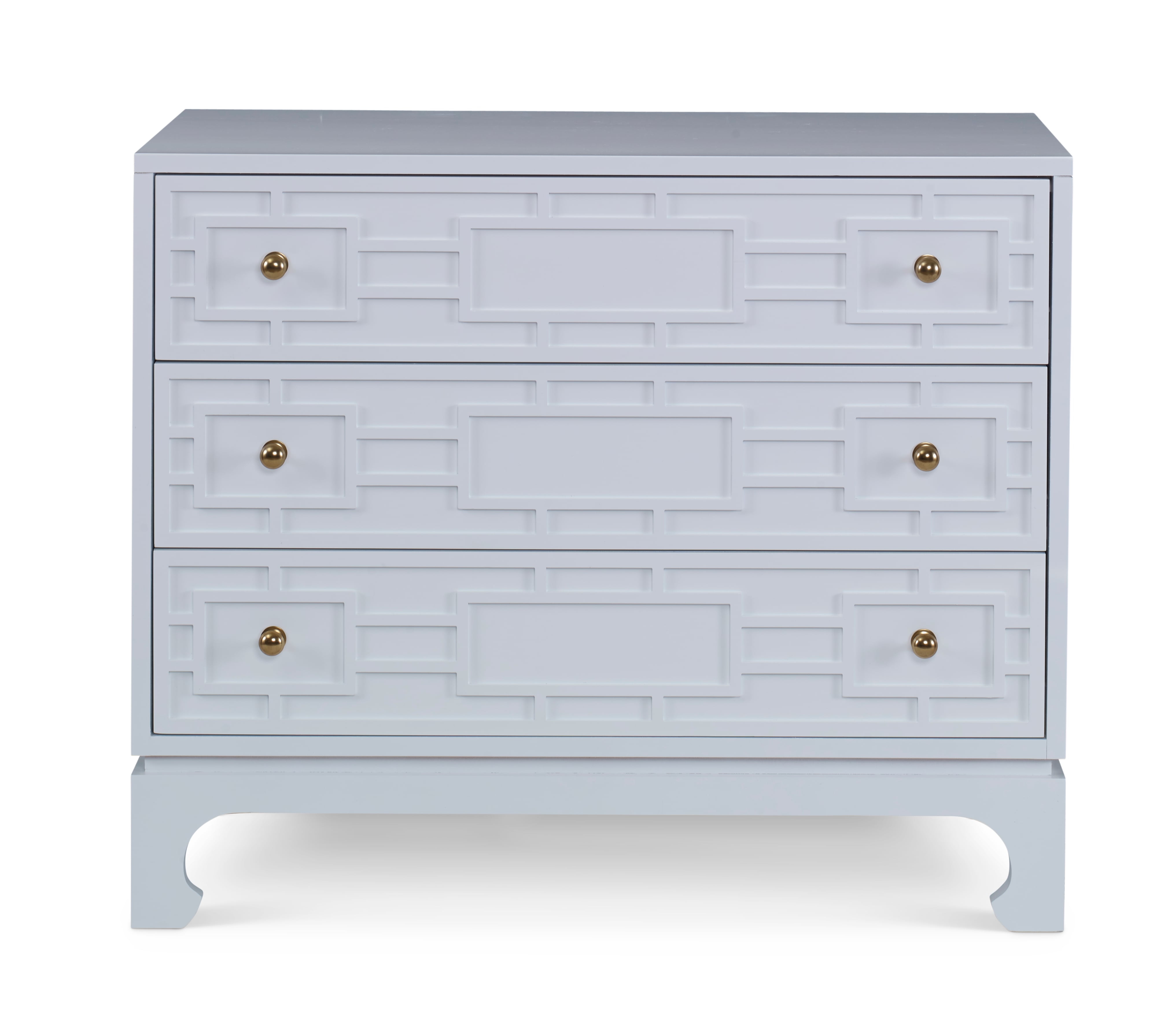 Century Details Case Details 3 Drawer Large Nightstand