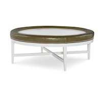Redford Transitional 48" Round Cocktail Table