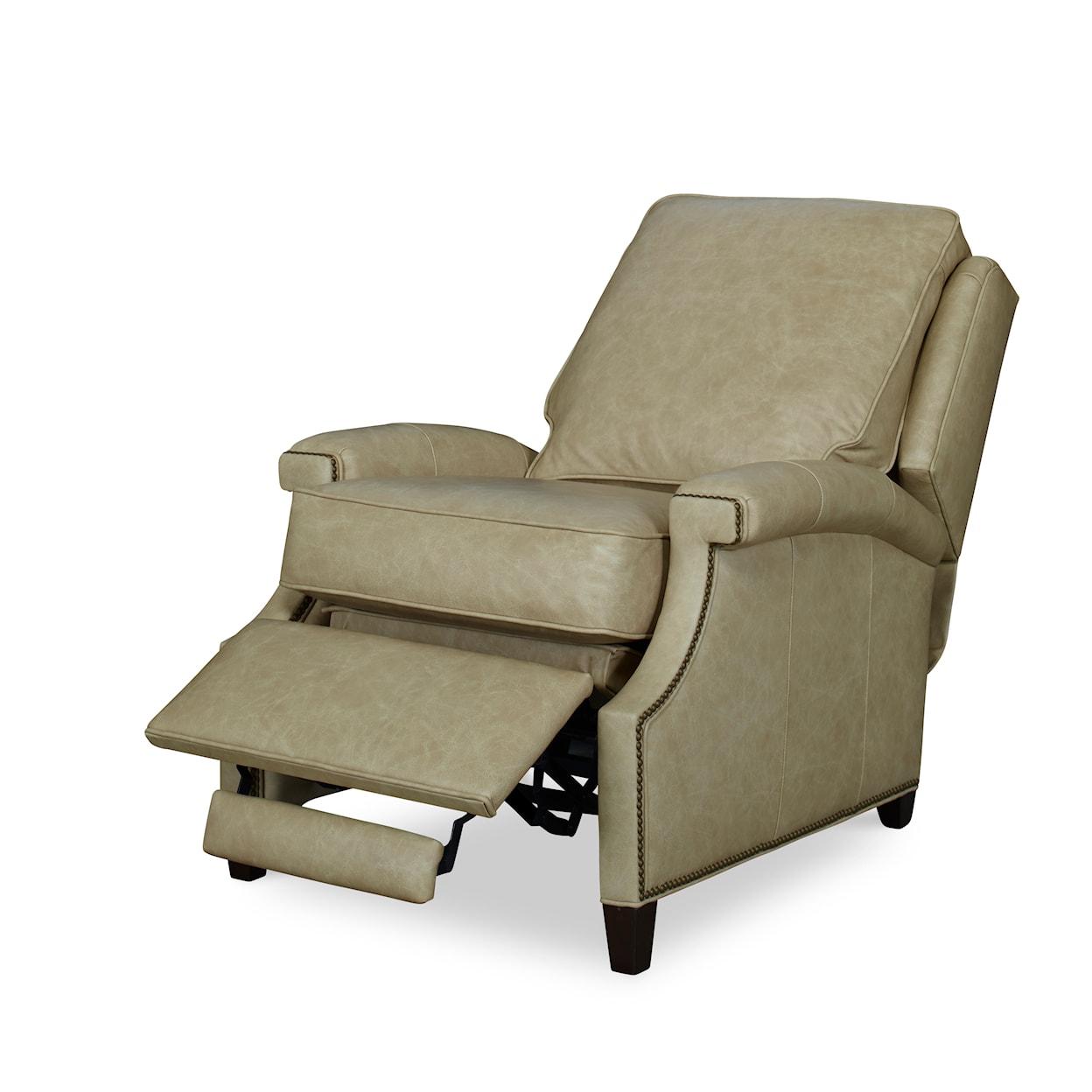 Century Leather Stone Electric Recliner