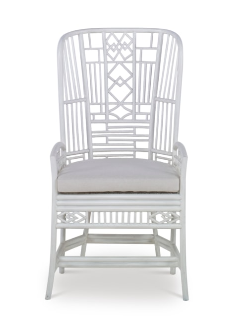 Riviera Desk Chair with Upholstered Seat