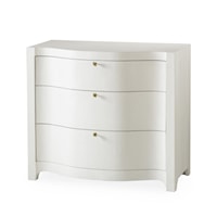 Monarch Contemporary 3-Drawer Chest