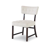 Transitional Dabney Side Chair with Open Back