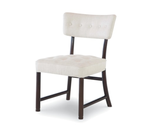 Transitional Dabney Side Chair with Open Back