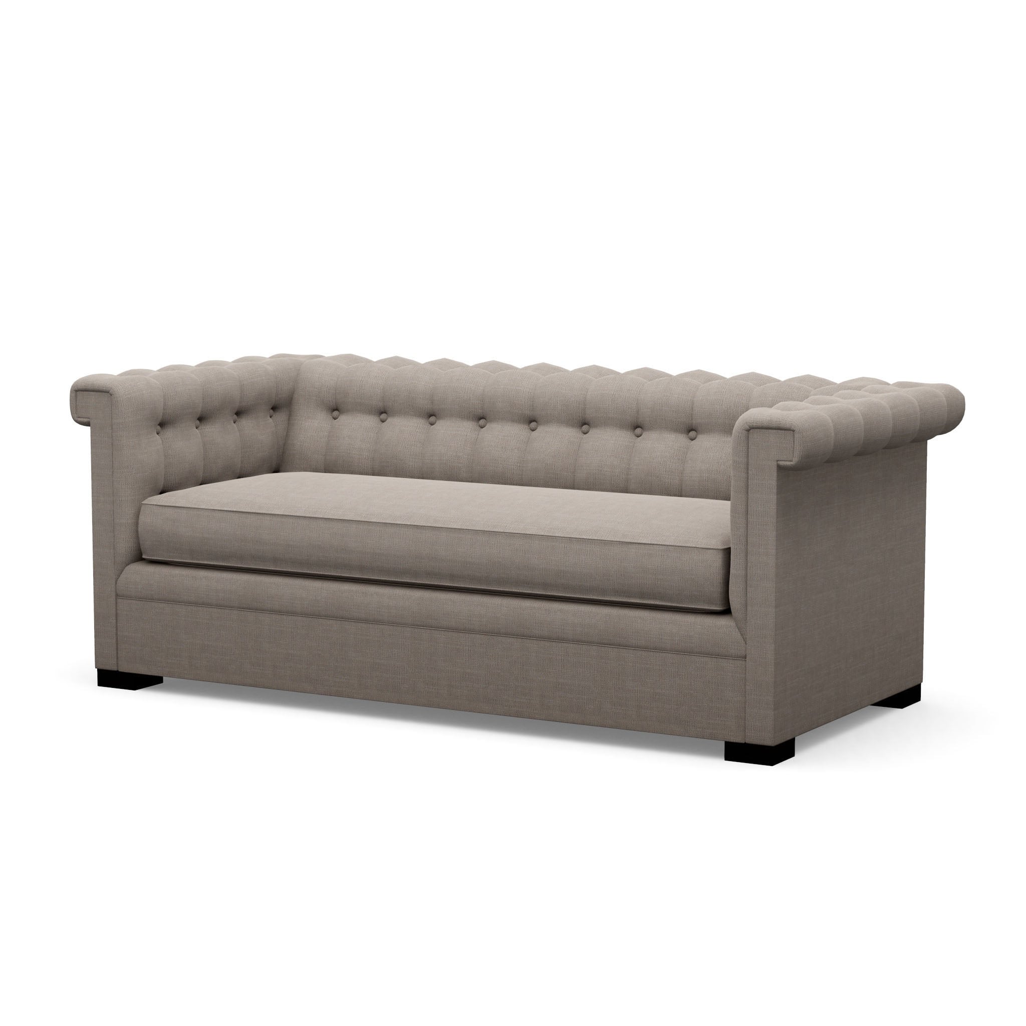 Modern Chesterfield Apt. Sofa (Bench)