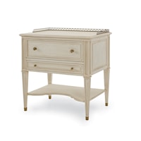 Charlotte Moss Traditional 2-Drawer Nightstand