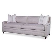 Contemporary Adeline Sofa with Track Arms