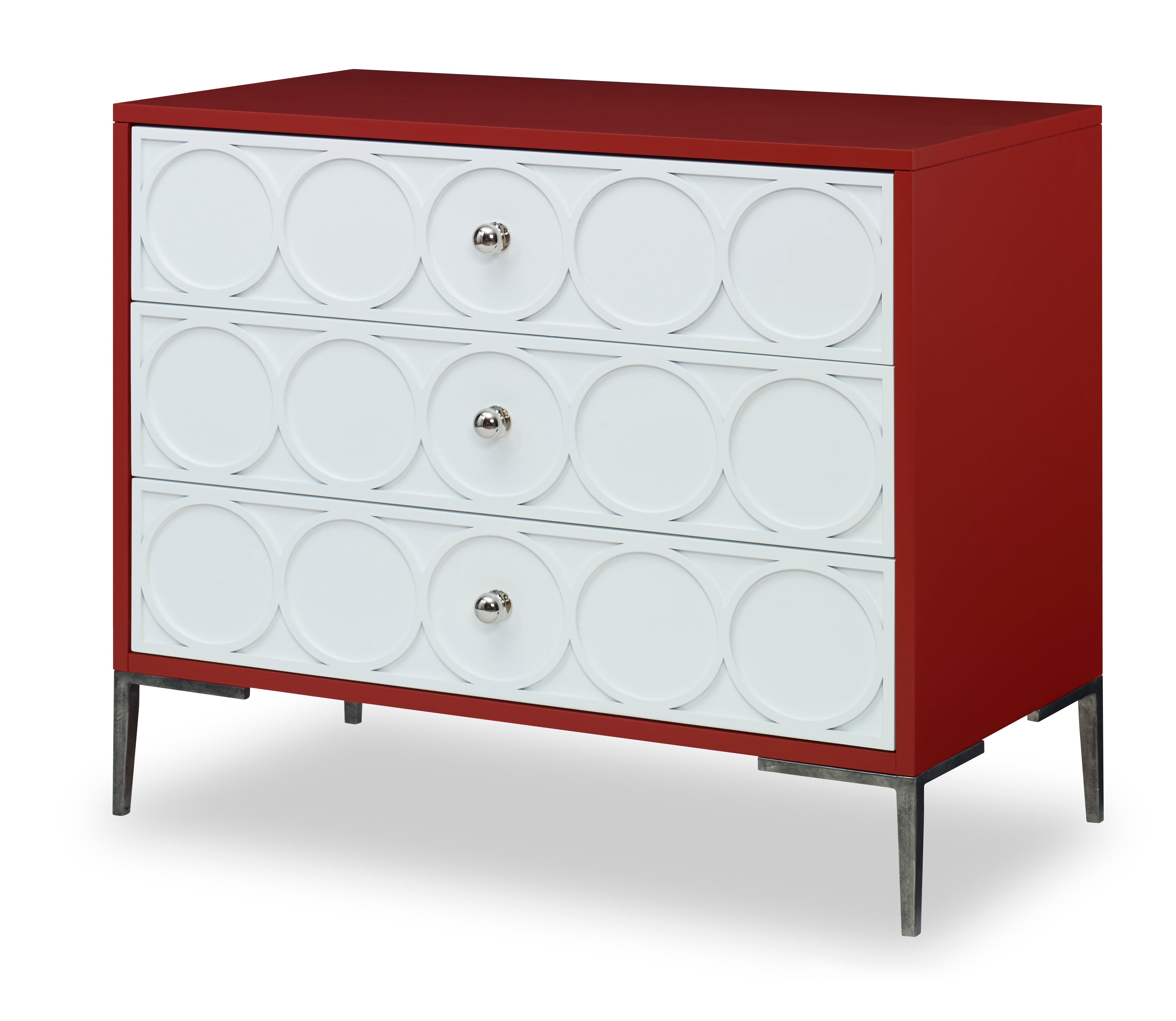 Century Details Case Details 3 Drawer Large Nightstand