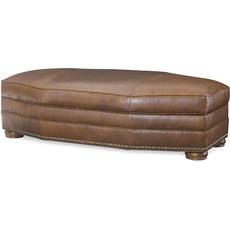 Leatherstone Wedge Ottoman