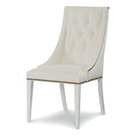 Claire Transitional Tufted Side Chair
