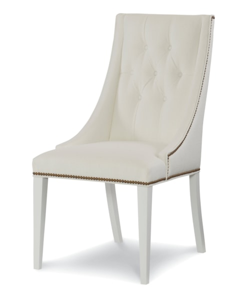 Claire Transitional Tufted Side Chair