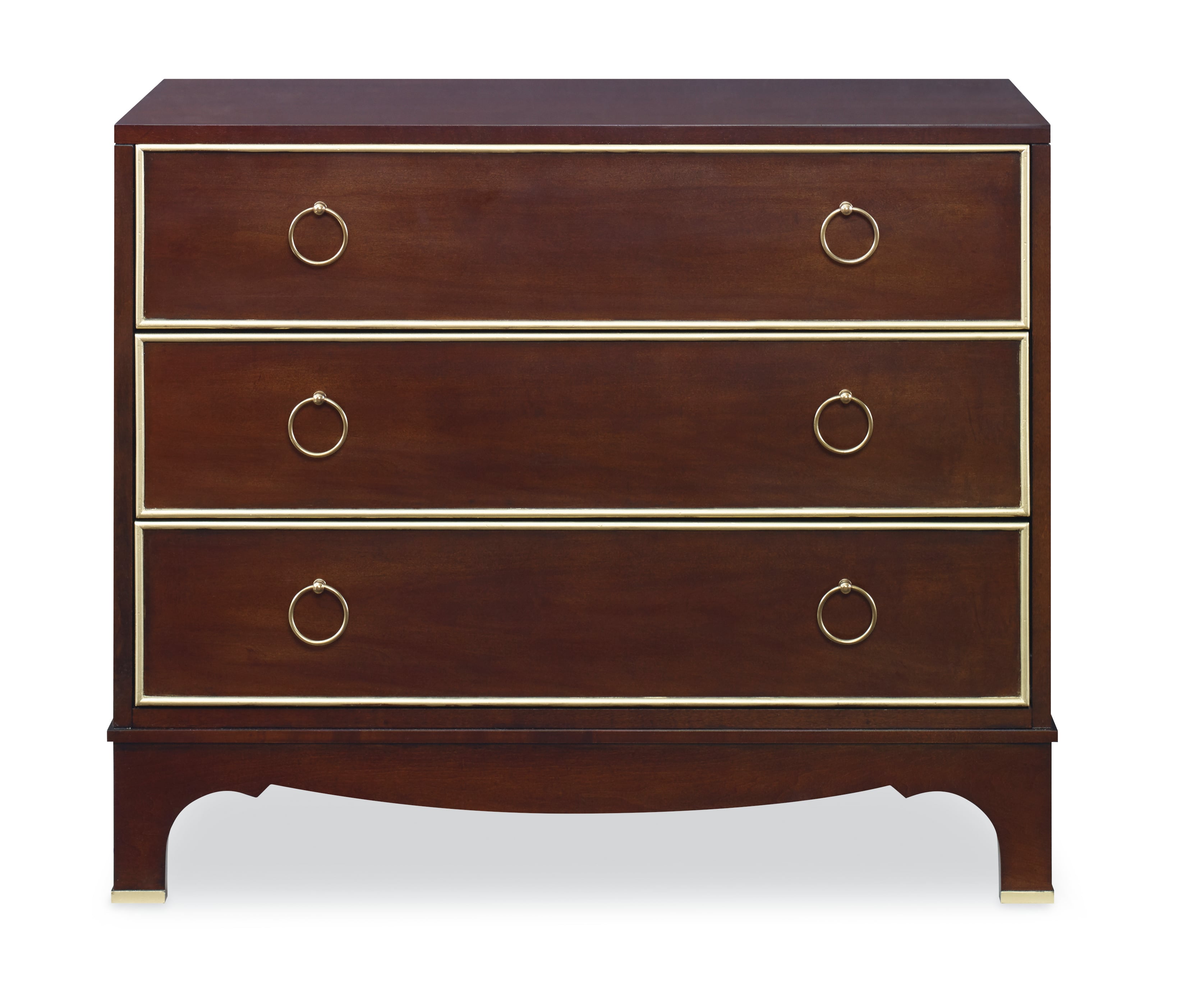 Century Details Case Details 3 Drawer Large Nightstand