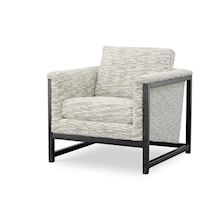Silas Contemporary Upholstered Accent Chair
