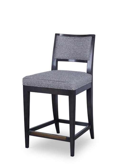 Kydd Transitional Upholstered Counter Stool