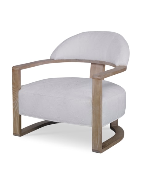 Leer Contemporary Accent Lounge Chair