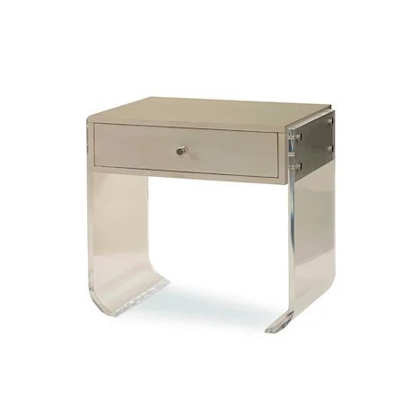 Chin Hua Contemporary Nightstand with Drawer