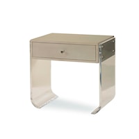 Chin Hua Contemporary Nightstand with Drawer