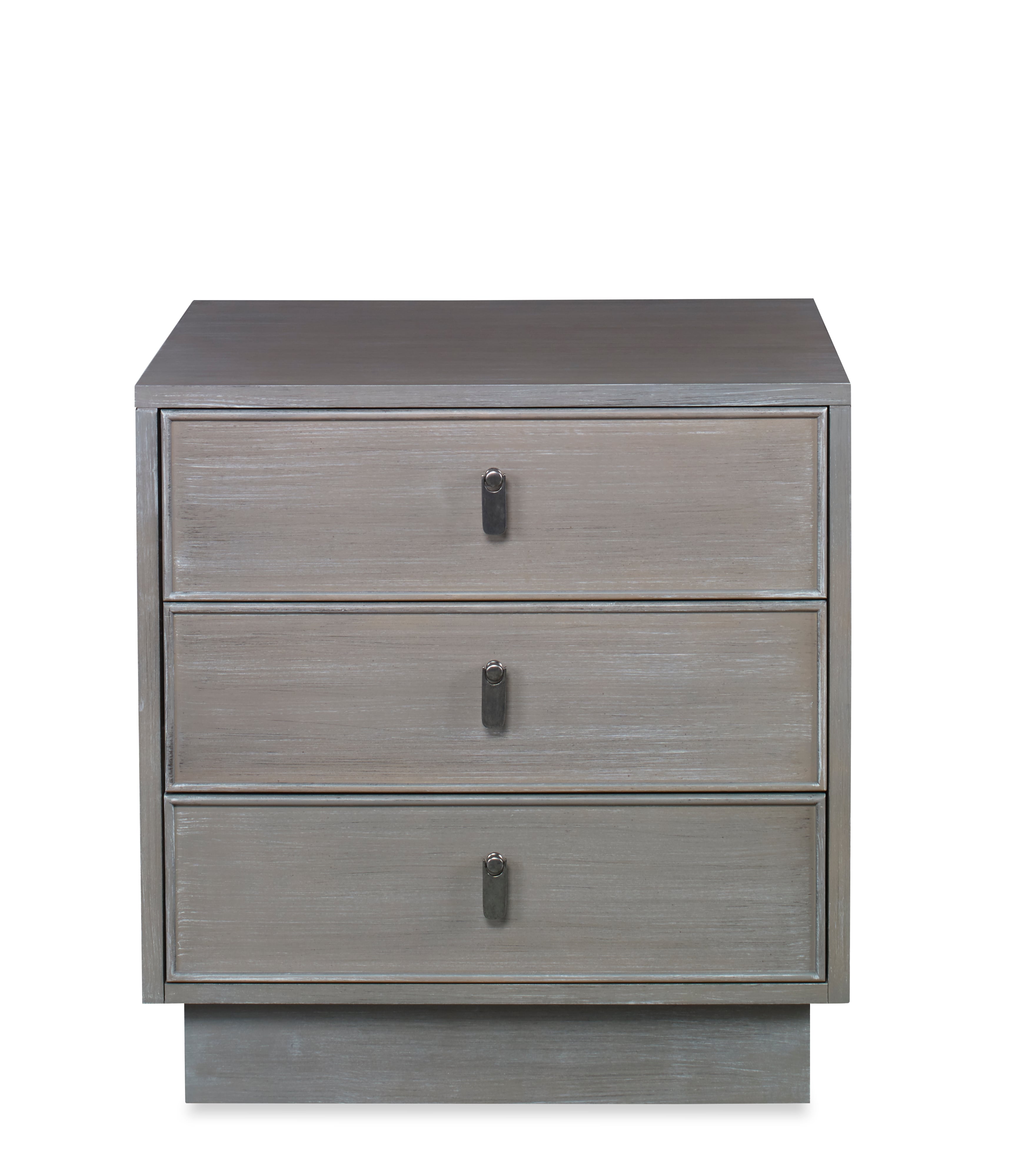 Century Details Case Details 3 Drawer Small Nightstand
