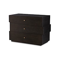 Contemporary 3-Drawer Occasional Chest