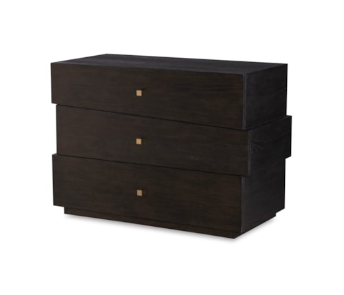 Contemporary 3-Drawer Occasional Chest