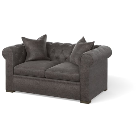 Classic Chesterfield Love Seat